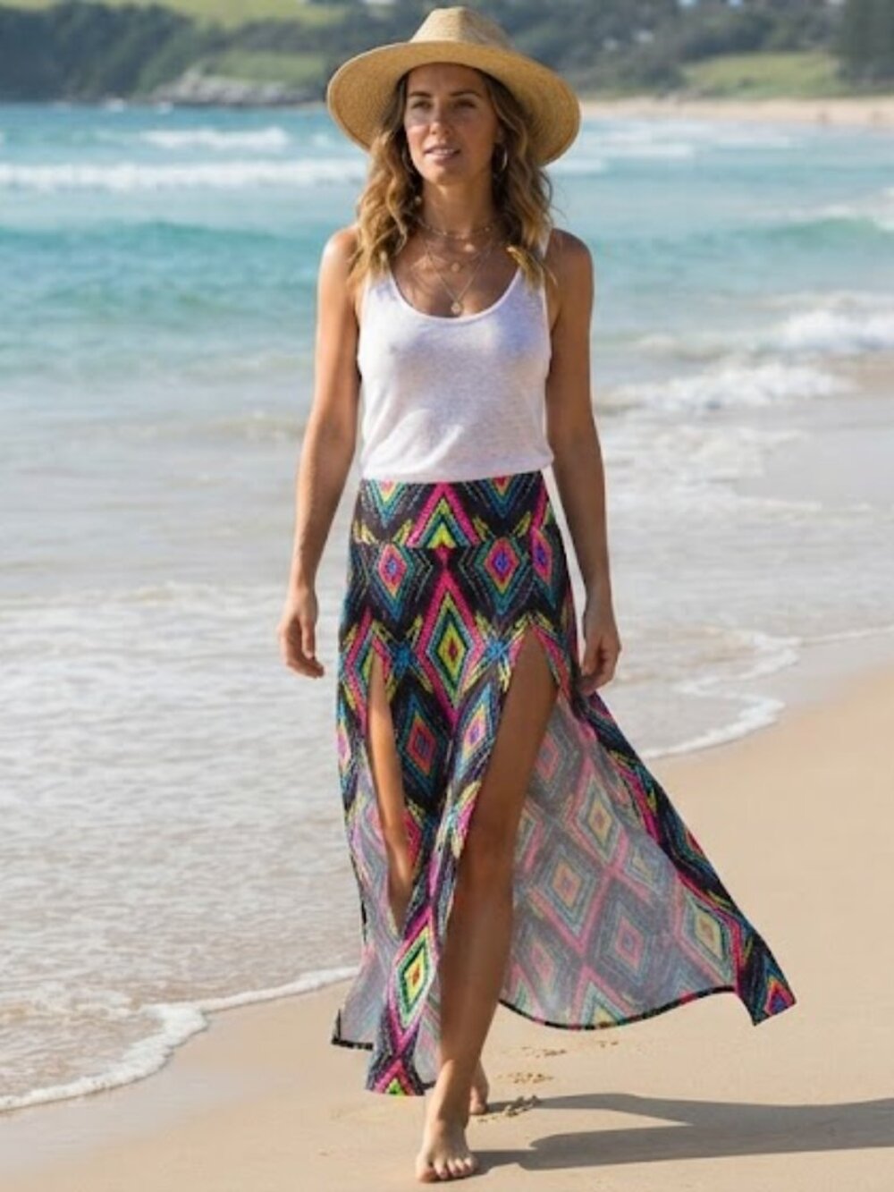 No Boundaries Boho-Inspired Maxi Skirt